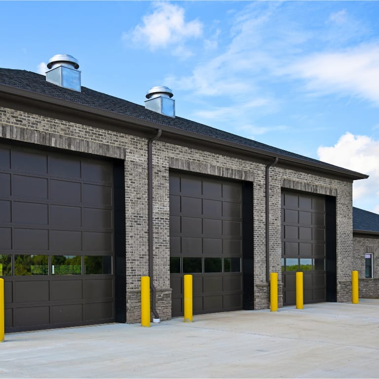 Commercial loading dock and ramp concrete construction