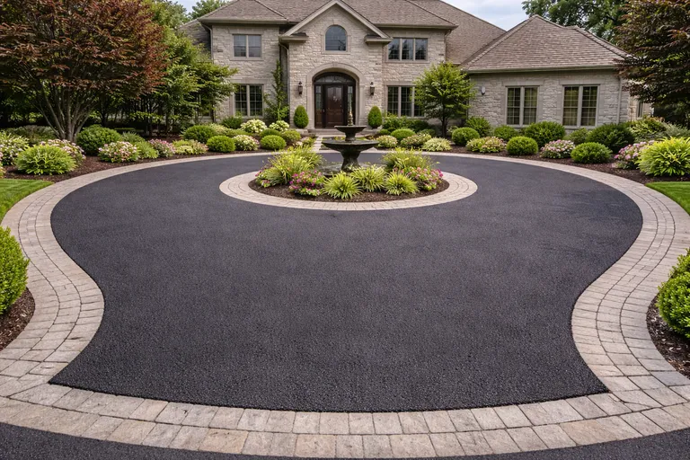 Commercial asphalt paving service
